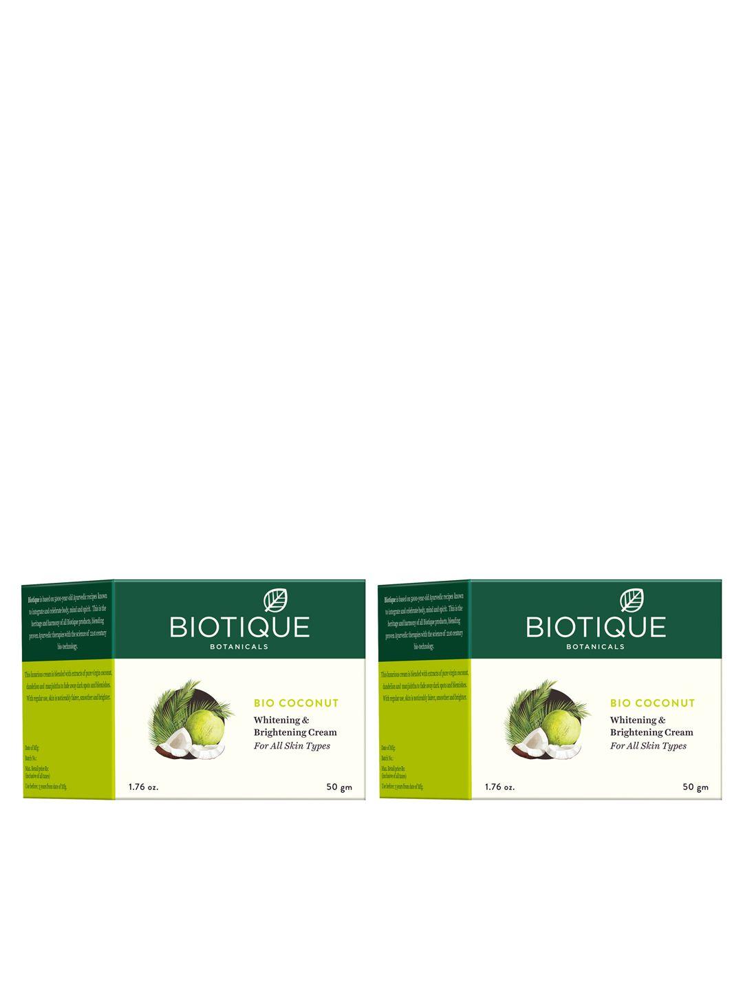 biotique whitening cream pack of 2