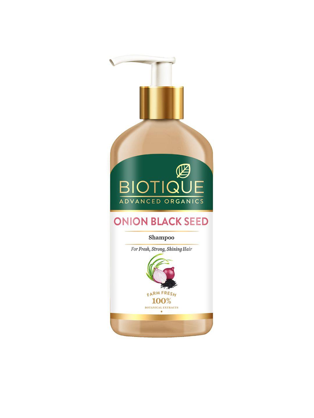 biotique advanced organics onion black seed shampoo 300 ml