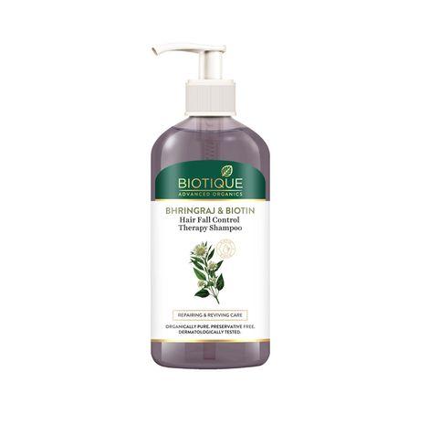 biotique bhringraj & biotin hair fall control therapy shampoo (300 ml)