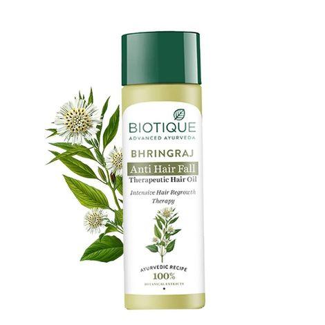 biotique bio bhringraj therapeutic oil for falling hair (200 ml)