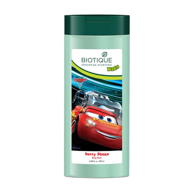 biotique disney cars bio berry shake body wash