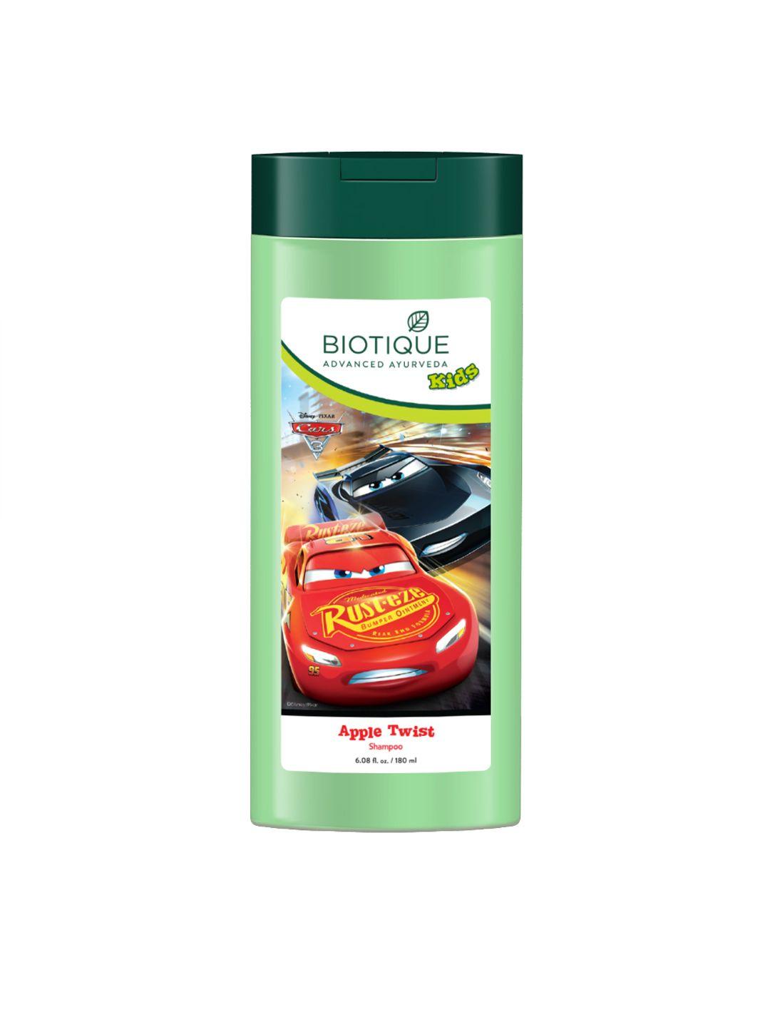 biotique disney kids cars apple twist shampoo 180 ml