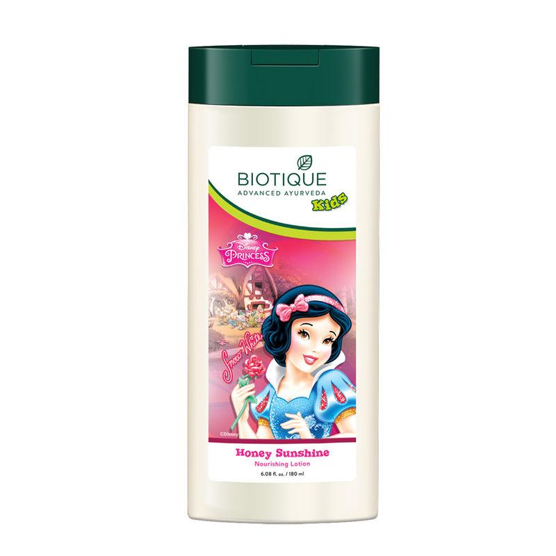 biotique disney princess snow white honey sunshine nourishing lotion