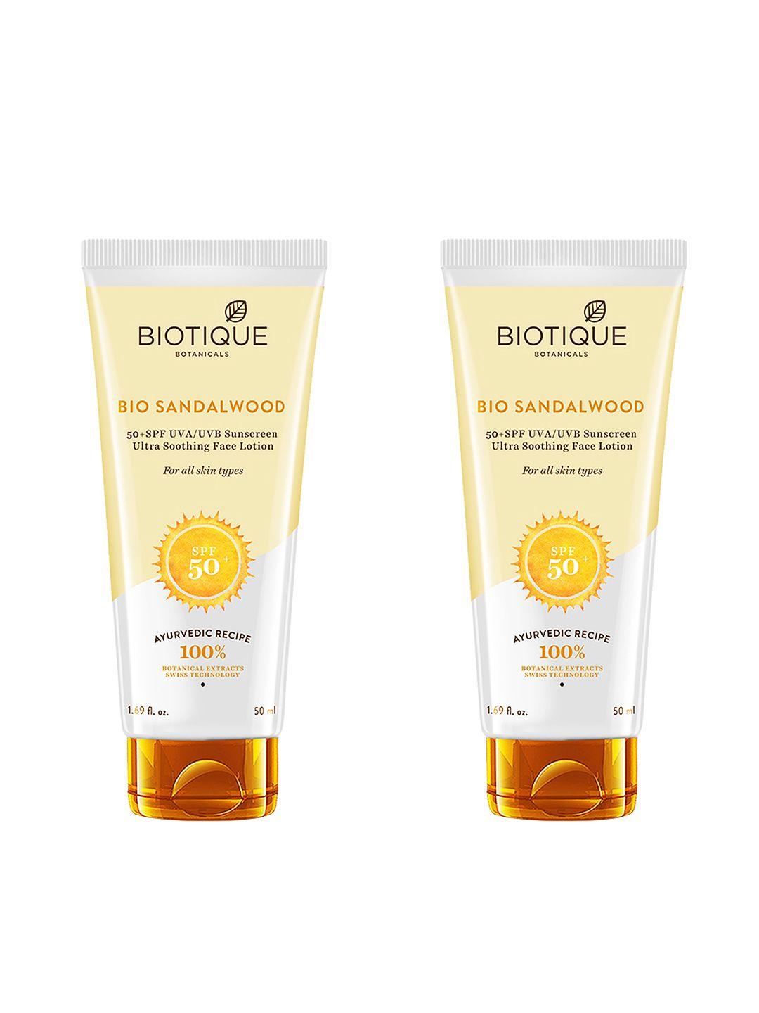 biotique sunscreen lotion duo spf 50+