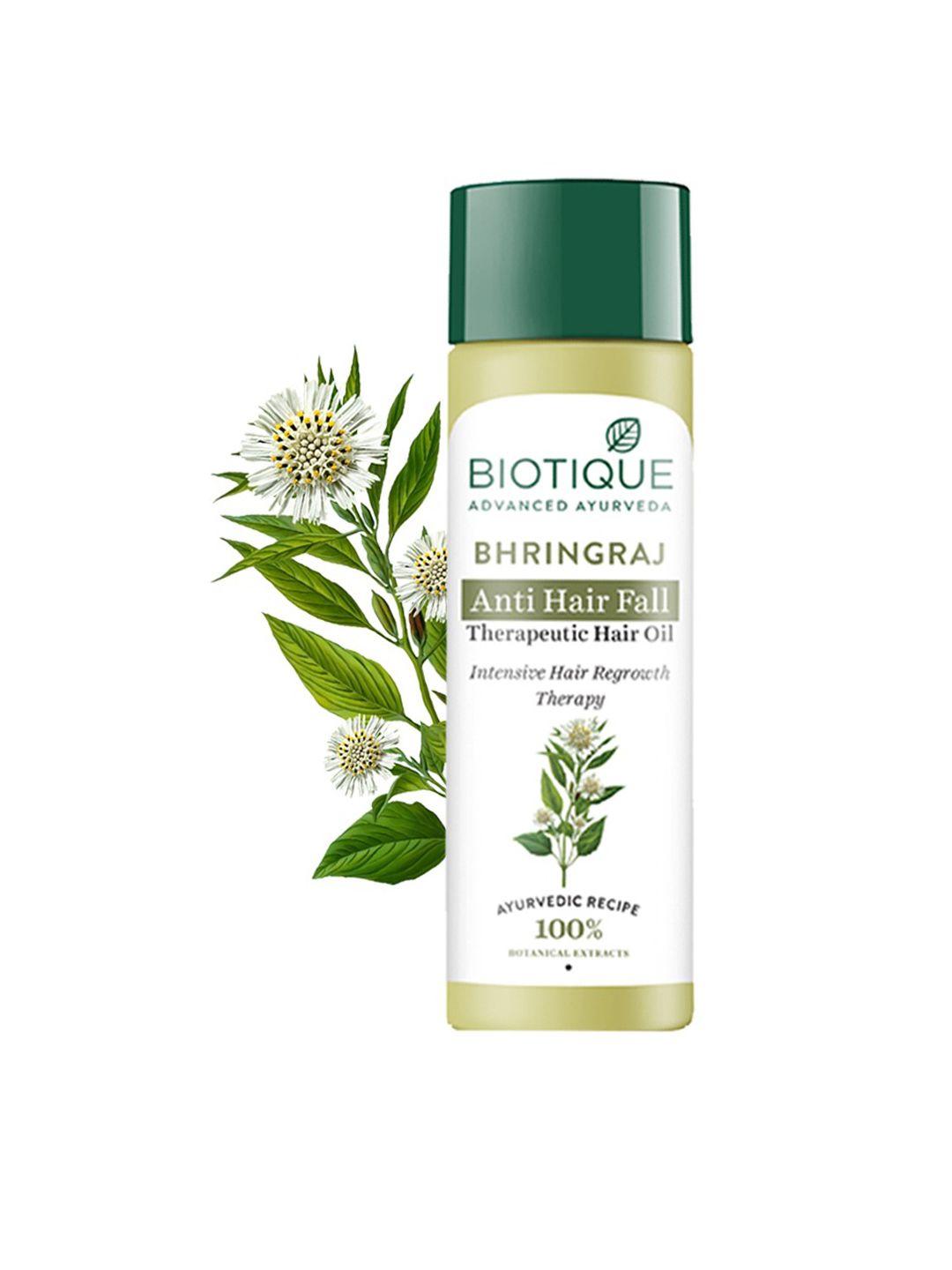 biotique sustainable bio bhringraj therapeutic hair oil 120 ml
