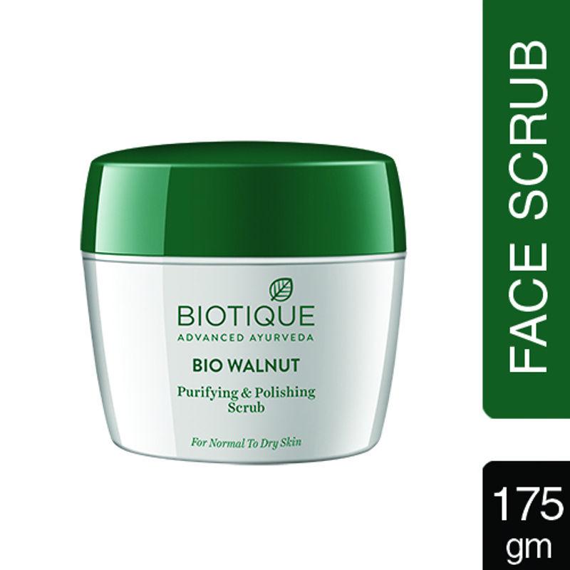 biotique walnut exfoliating & polishing face scrub