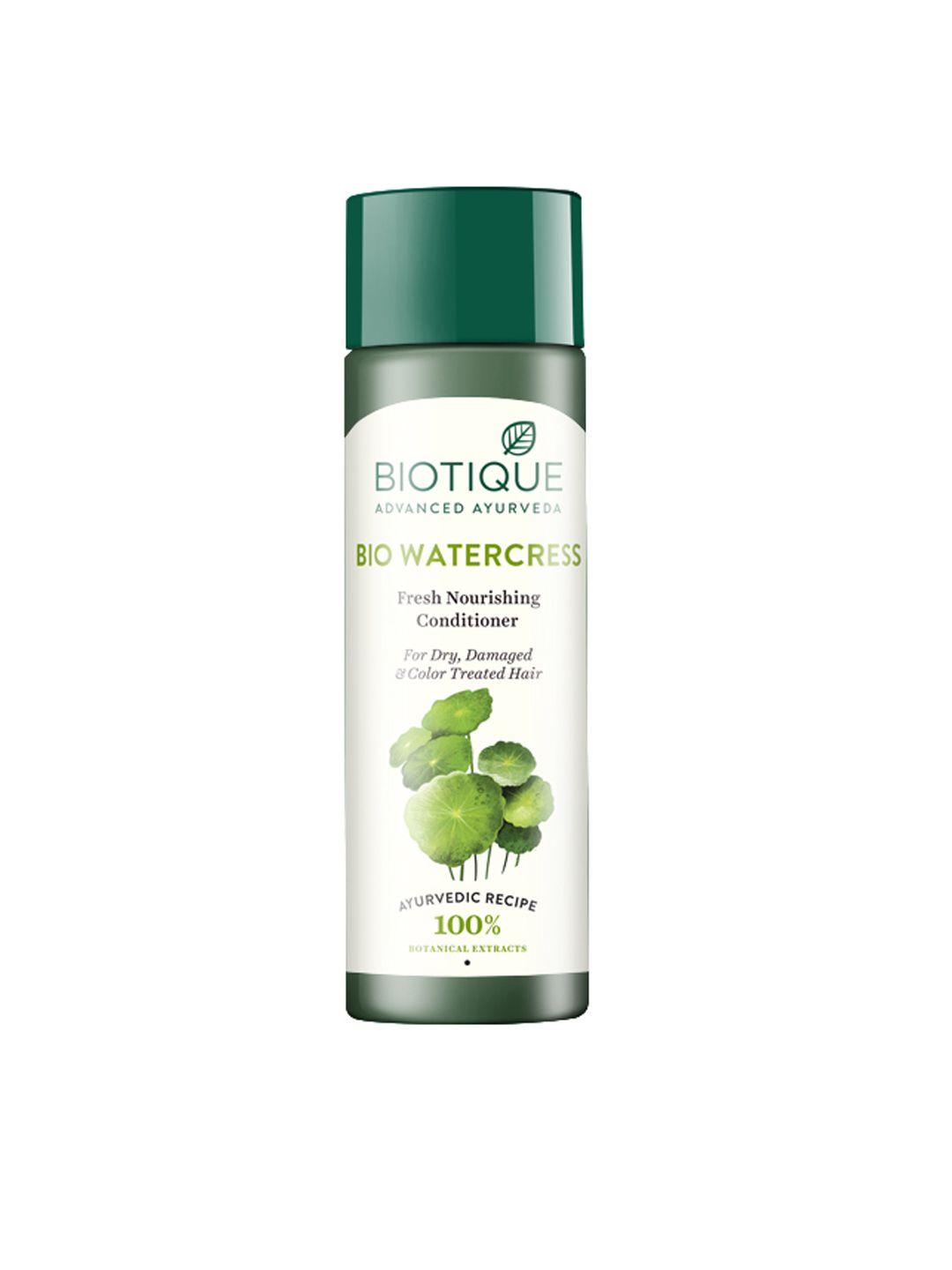 biotique water cress fresh nourishing sustainable conditioner 120 ml