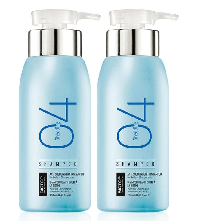 biotop professional 04 shedding shampoo - pack of 2