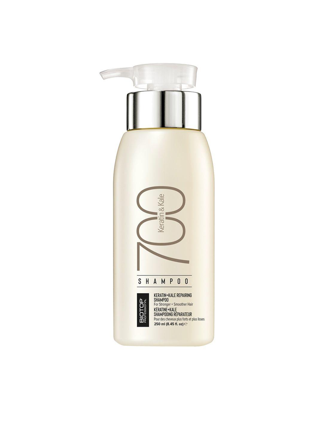 biotop professional 700 shampoo with keratin & kale - 250ml