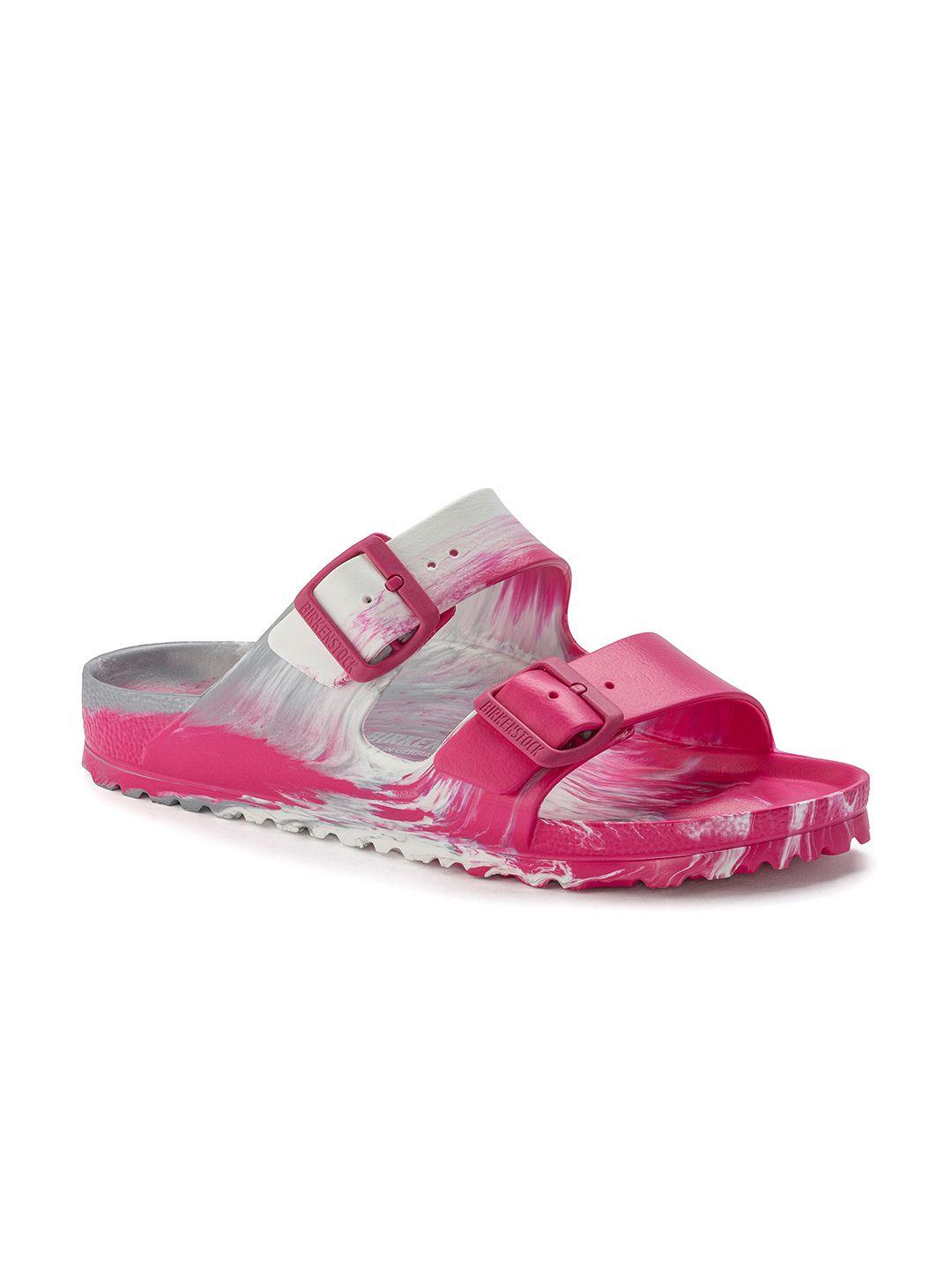 birkenstock unisex pink arizona sandals