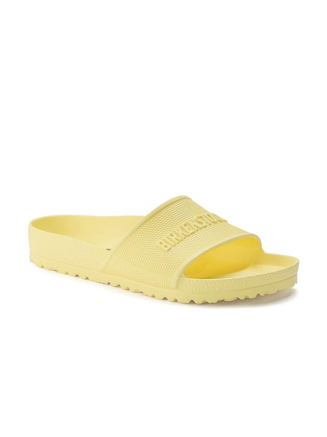birkenstock unisex yellow barbados sandals