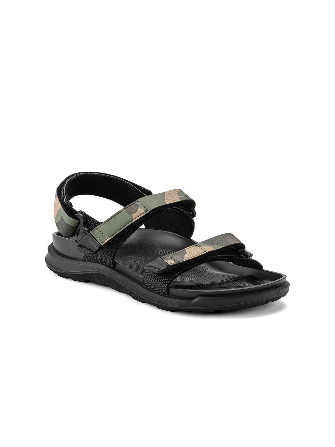 birkenstock women kalahari regular width birko-flor sports sandals with ankle strap