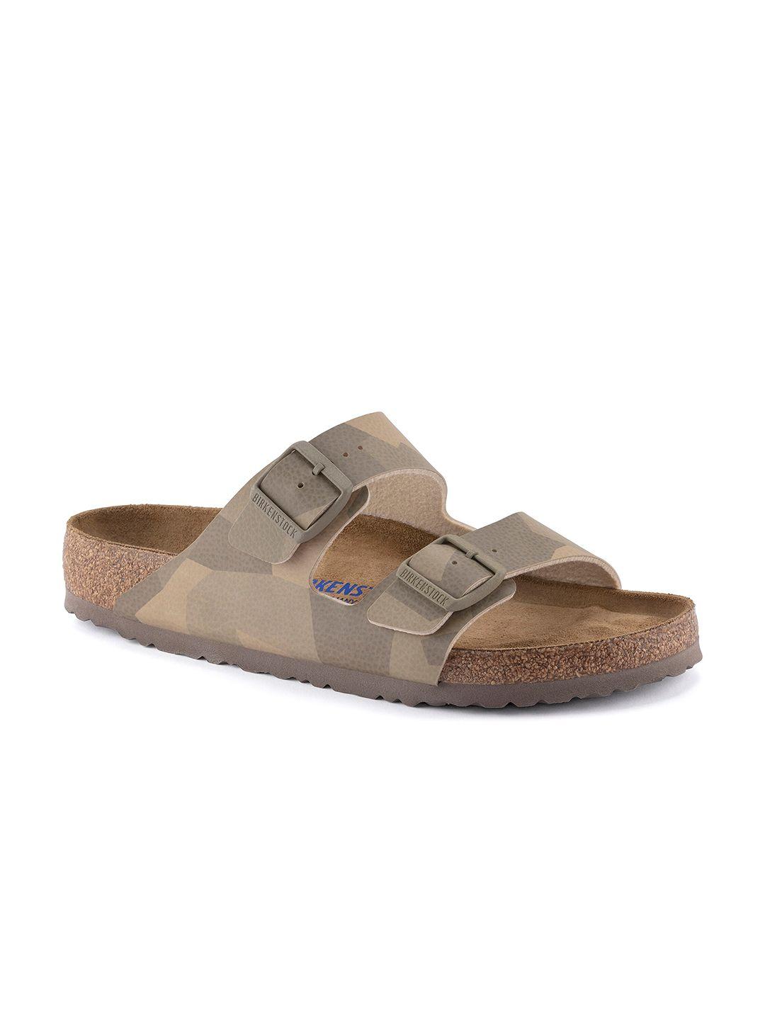 birkenstock arizona desert printed two-strap comfort sandals