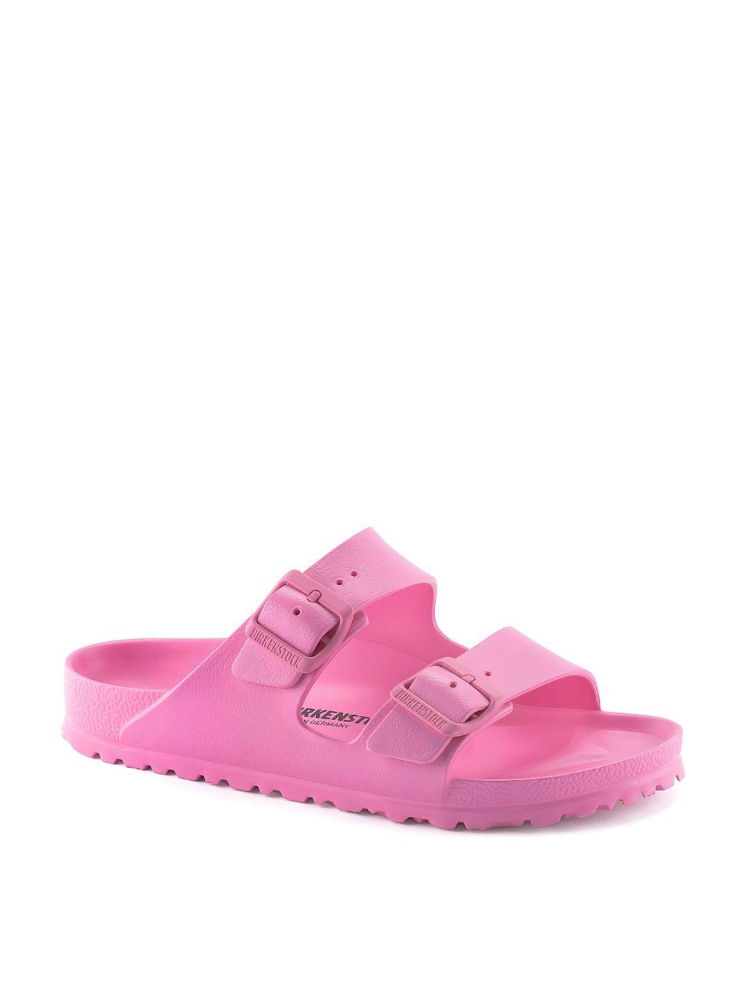 birkenstock arizona essentials narrow width two-strap sliders