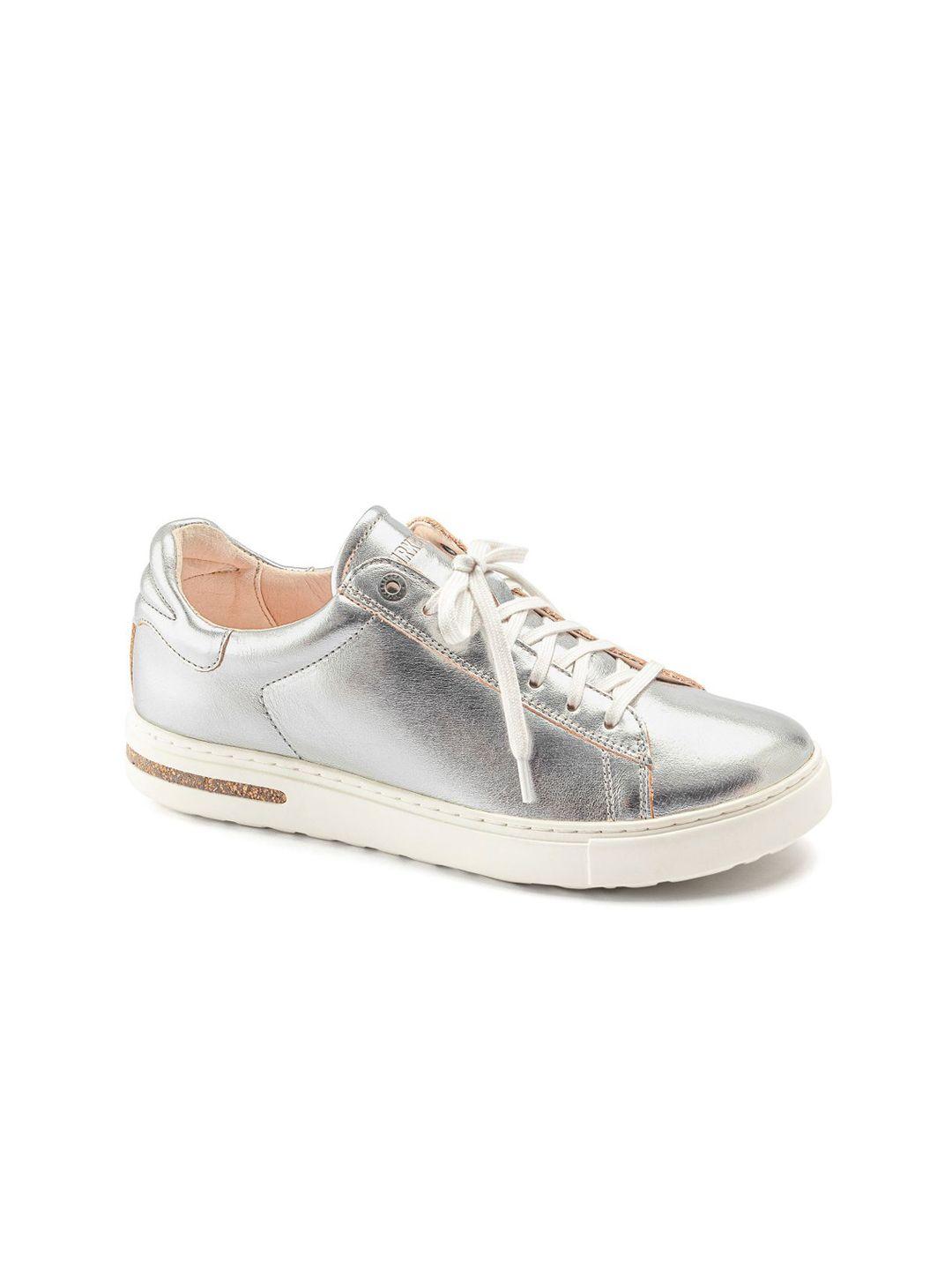 birkenstock bend low silver narrow width casual shoes