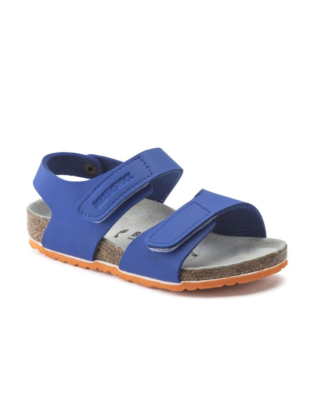 birkenstock boys narrow width blue palu comfort sandals