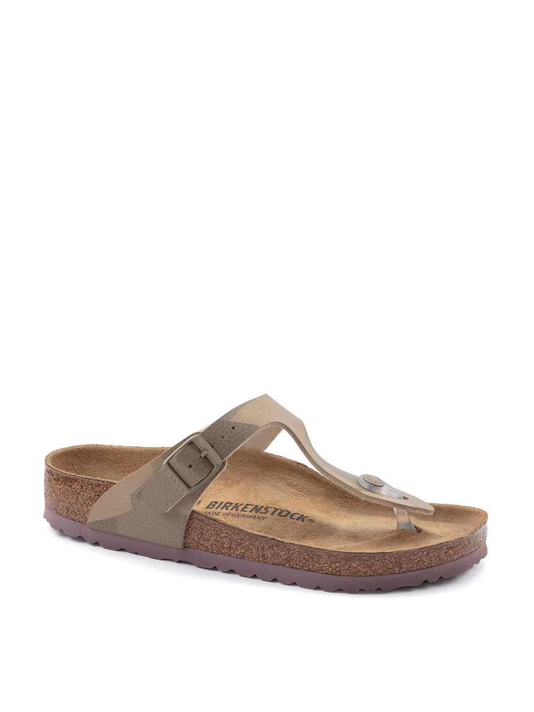 birkenstock gizeh regular width t-strap flats