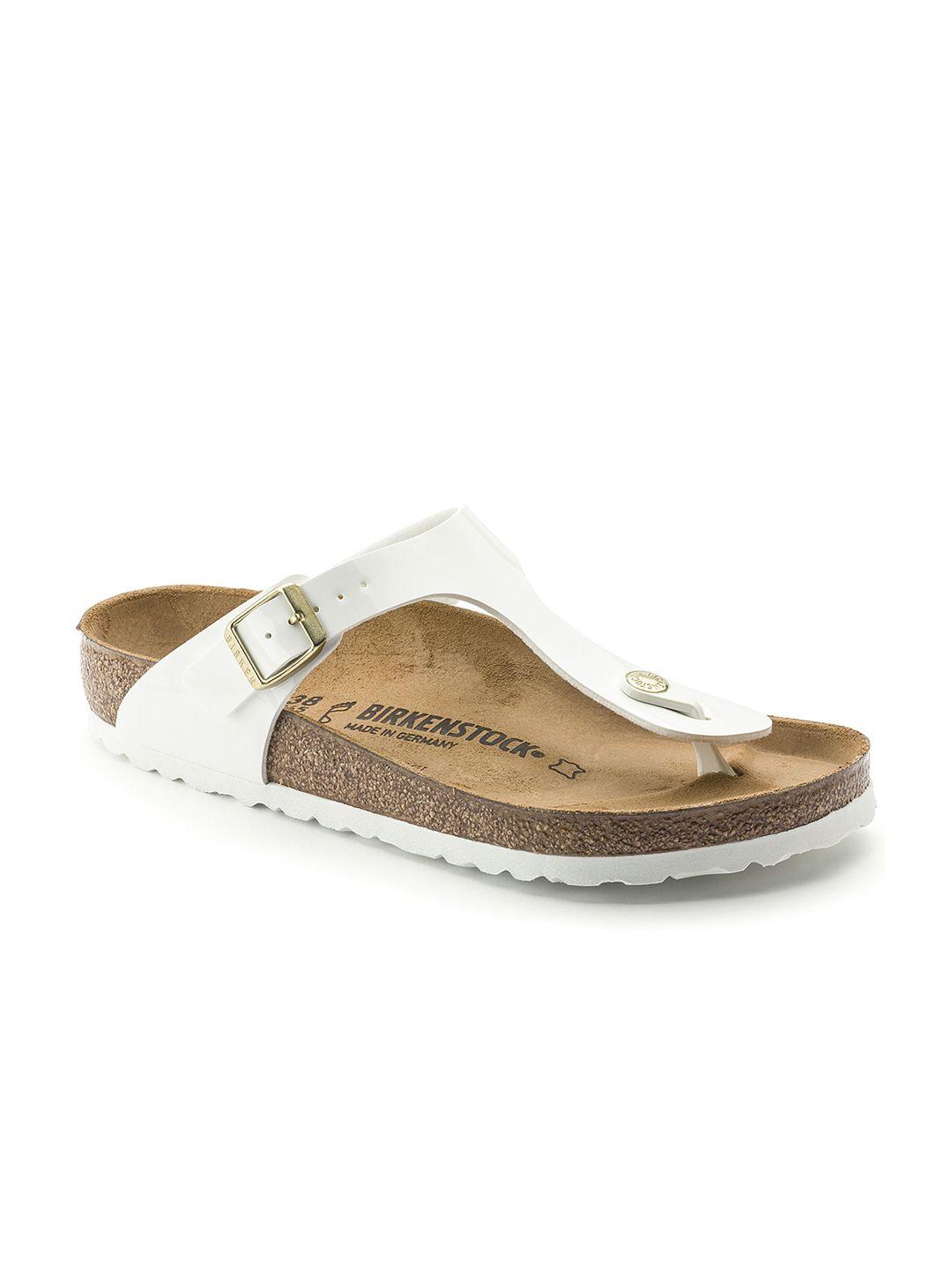 birkenstock gizeh women white regular width sandals