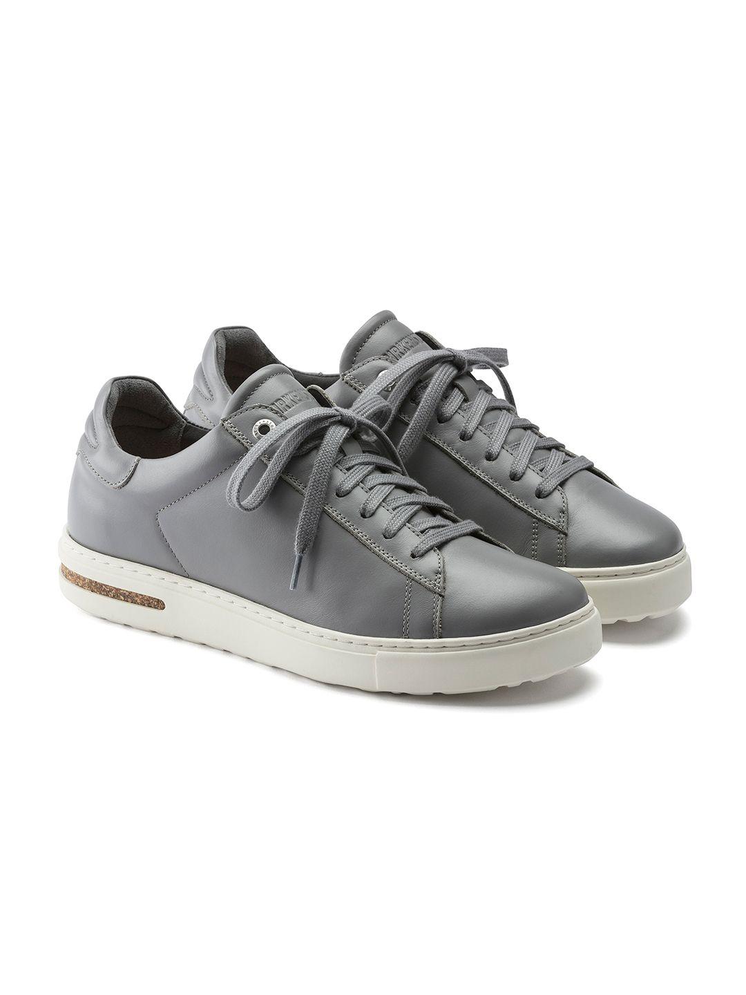 birkenstock grey narrow width solid bend casual sneakers