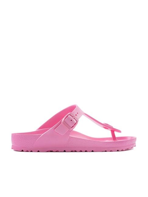 birkenstock men's gizeh essentials candy pink thong sandals