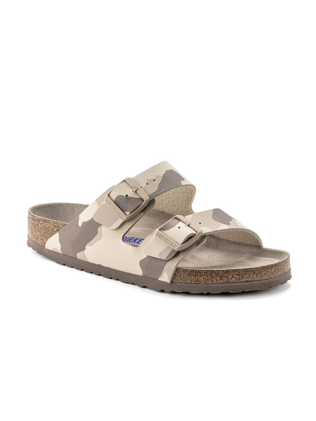 birkenstock men beige arizona comfort sandals