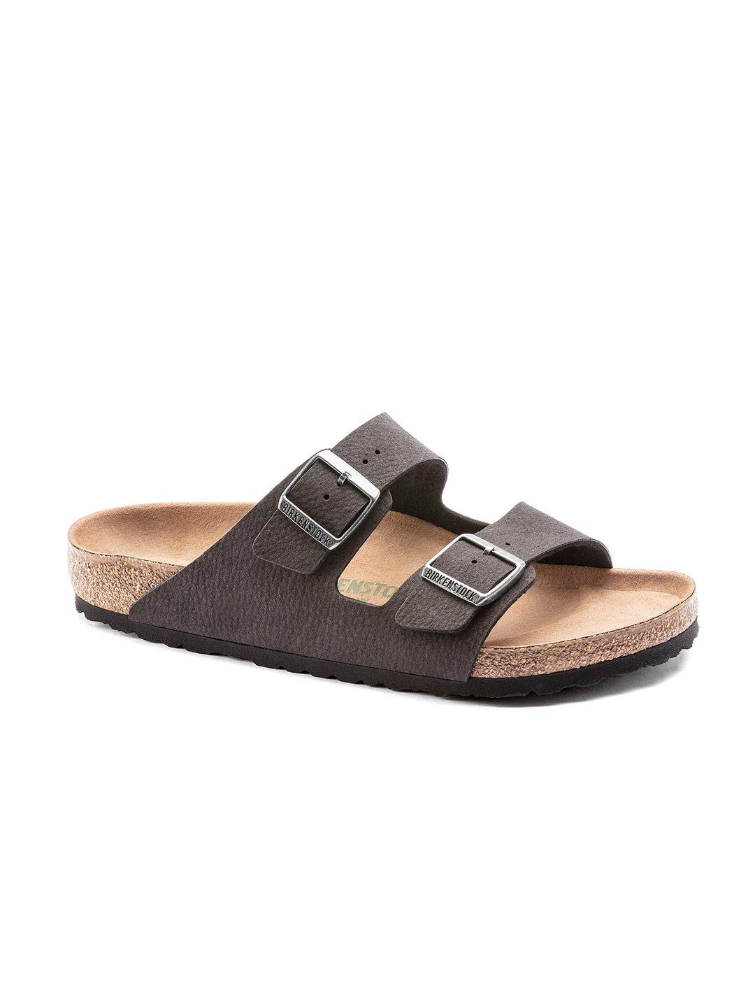 birkenstock men black regular width arizona sliders