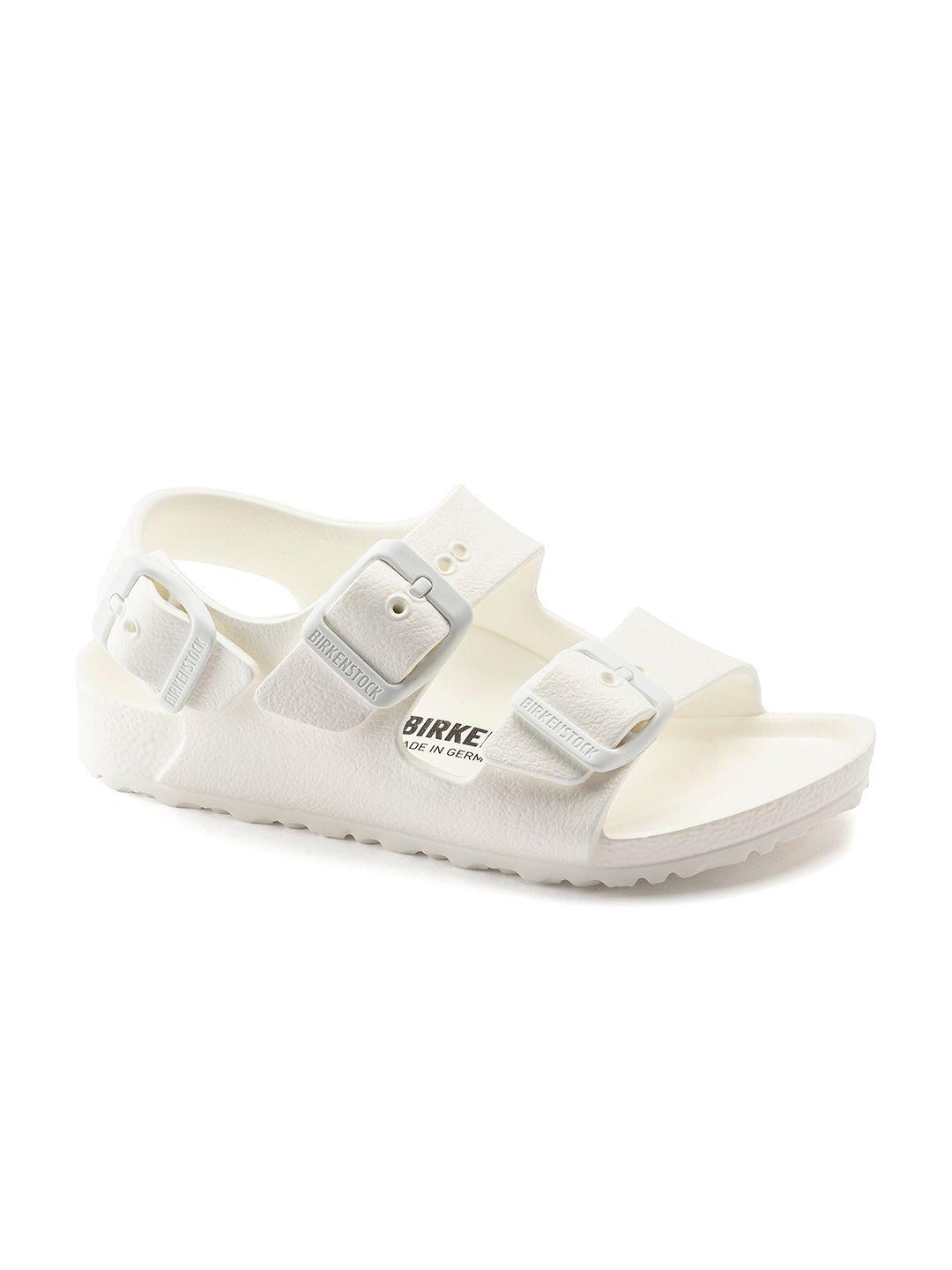birkenstock milano boys narrow width two-strap comfort sandals