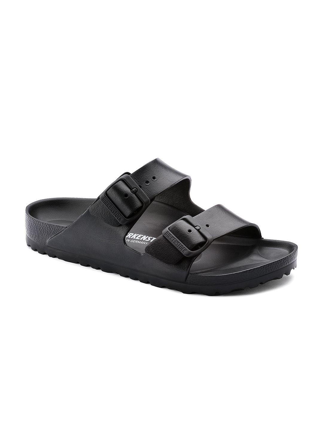 birkenstock unisex black arizona eva comfort narrow width sandals