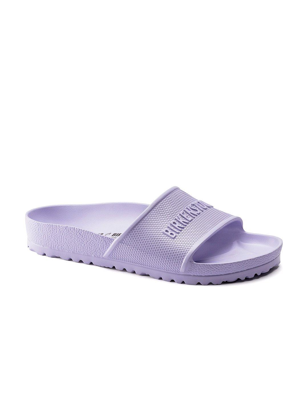 birkenstock unisex eva purple barbados rubber sliders