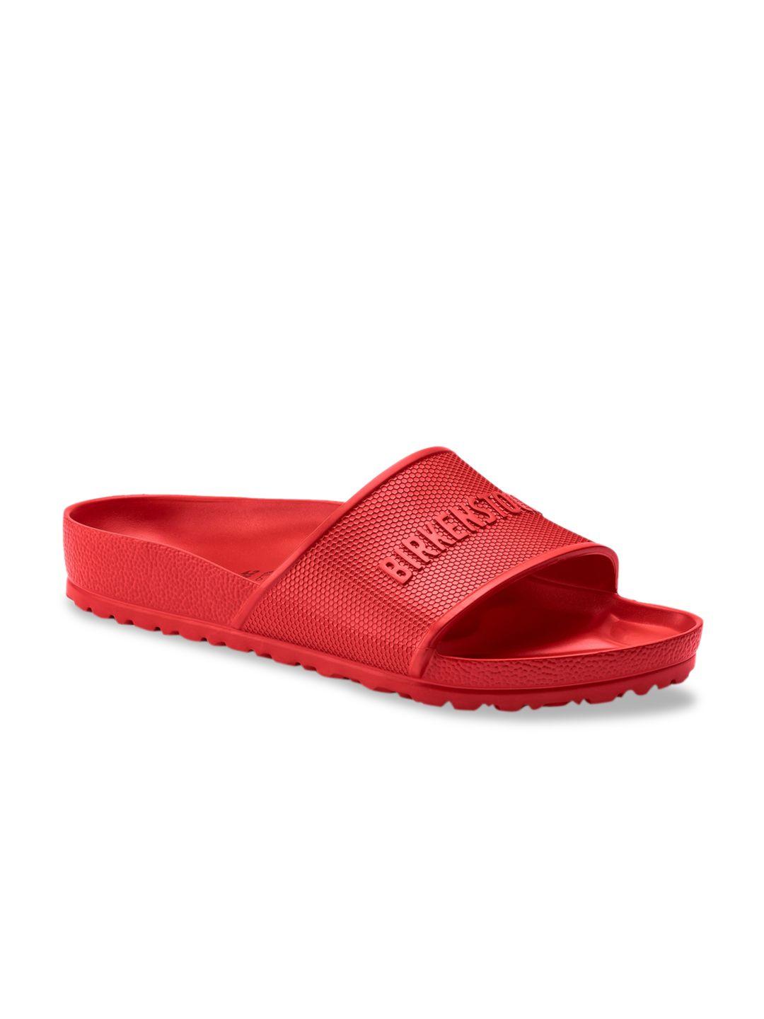 birkenstock unisex regular width barbados eva eva red  sandals