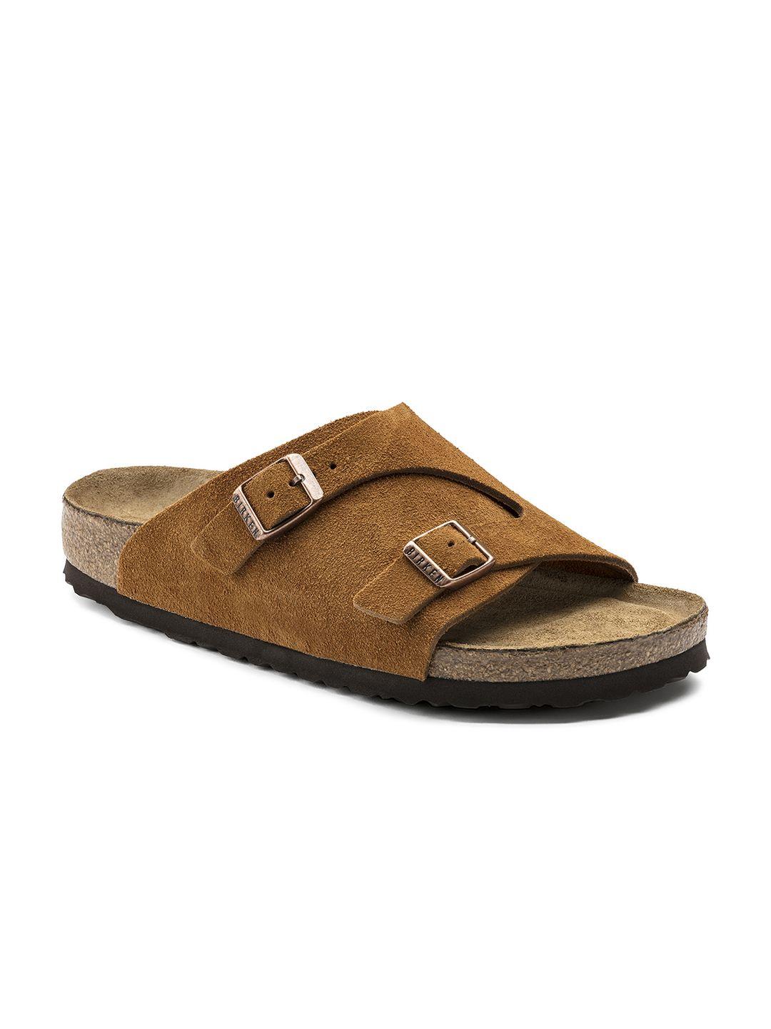 birkenstock unisex tan brown zurich regular width comfort sandals