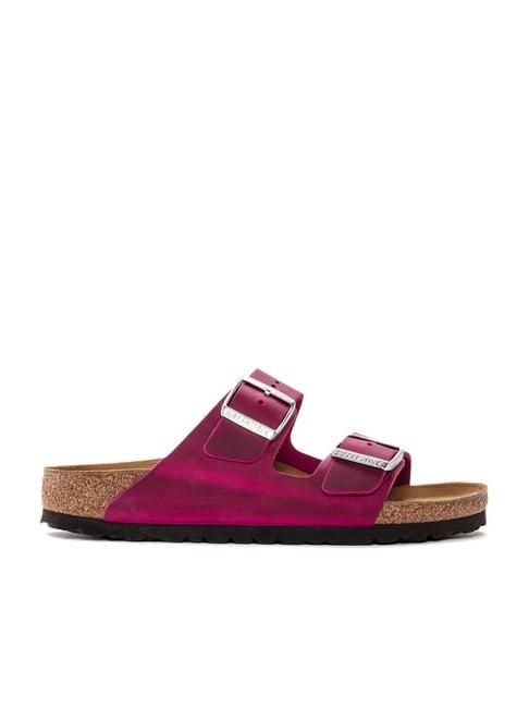 birkenstock women's arizona fuchsia casual sandals