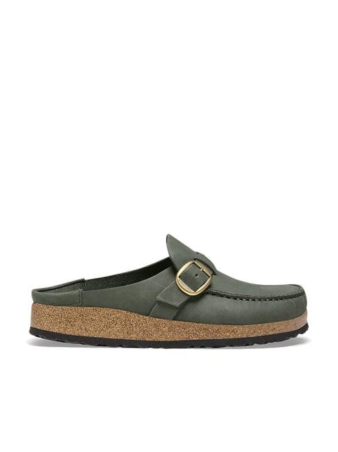 birkenstock women's buckley thyme narrow width mule shoes