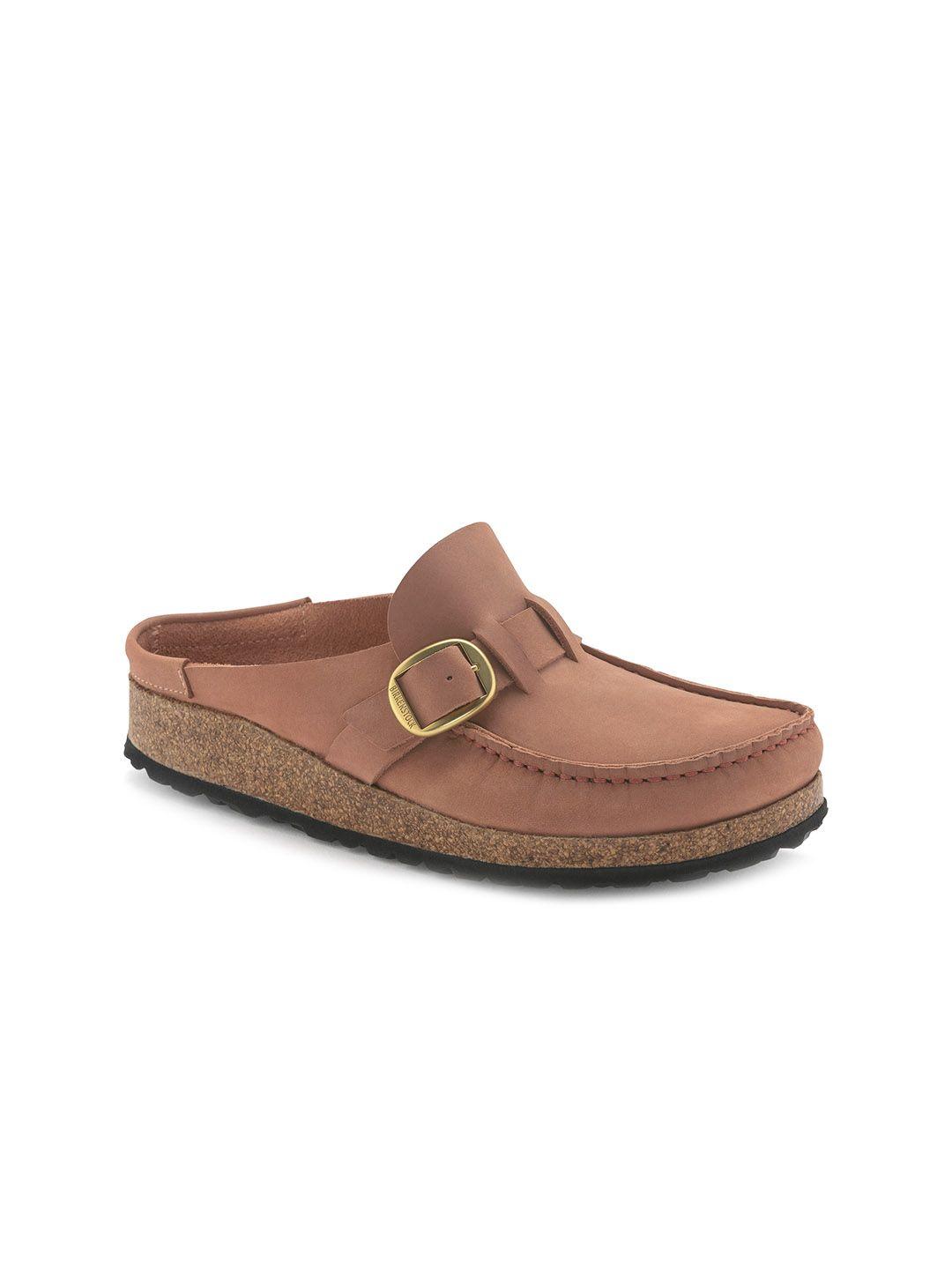 birkenstock women buckley narrow width nubuck leather clogs