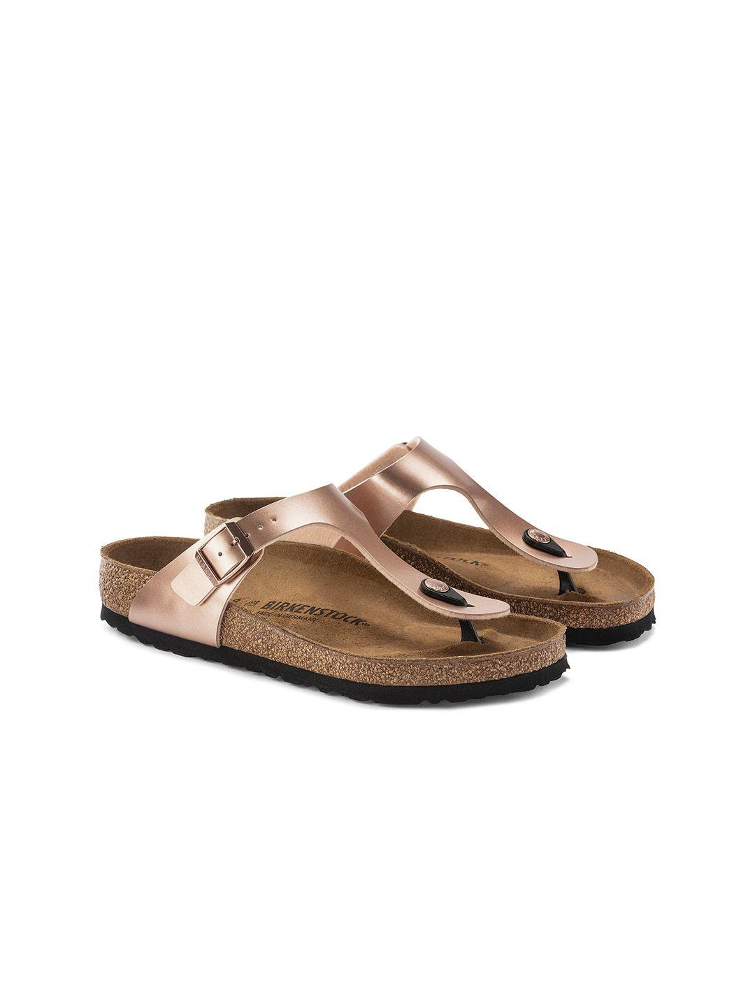 birkenstock women gizeh regular width t-strap flats