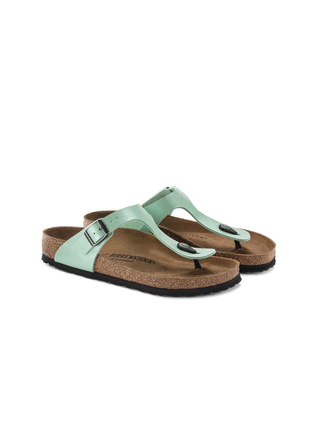 birkenstock women gizeh regular width t-strap flats