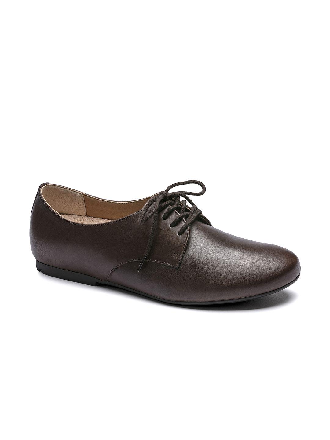 birkenstock women saunders natural leather narrow width shoes