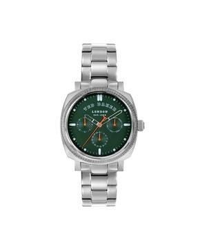 bkpcns314 chronograph watch with metallic strap