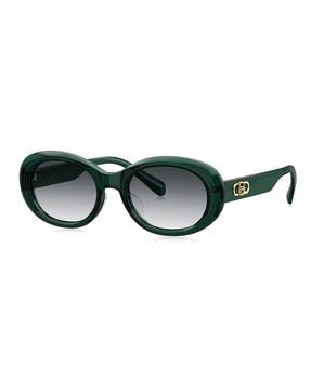 bl-3097-a22 uv-protected oval sunglasses