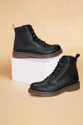 black  casual women boots