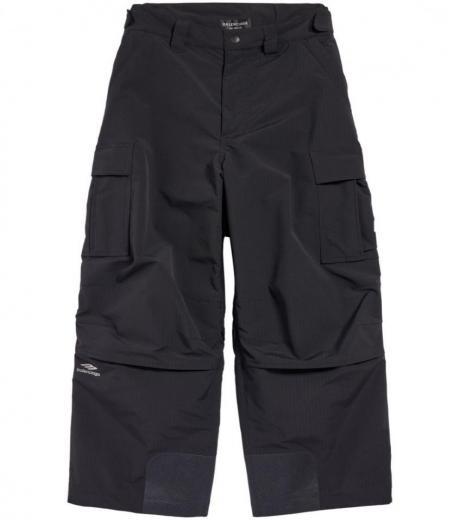 black 3b sports icon ski cargo pants