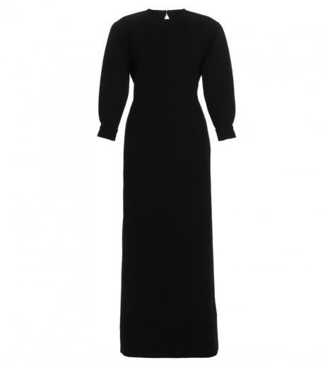 black armure lourd dress