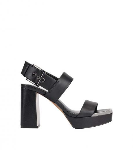 black bibiana slingback heel