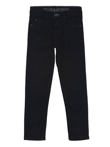 black clean look slim fit jeans