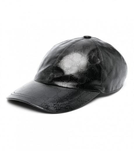 black gg supreme baseball cap