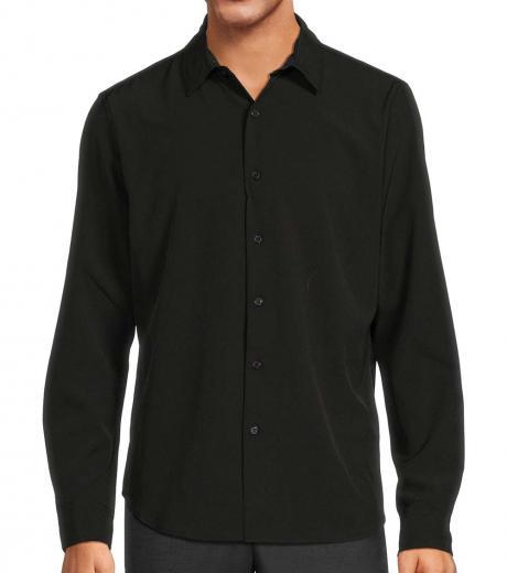 black hamilton solid tech shirt