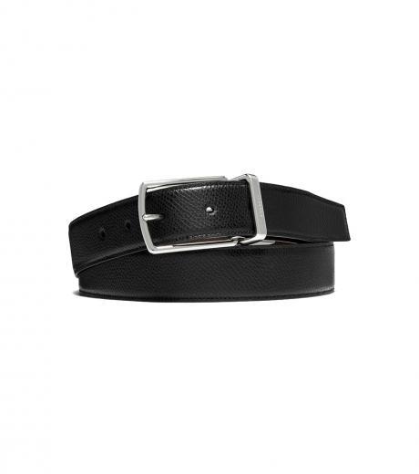 black harness reversible cut to size belt