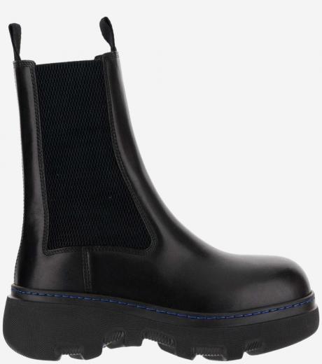 black leather creeper chelsea boots    black creeper chelsea boots