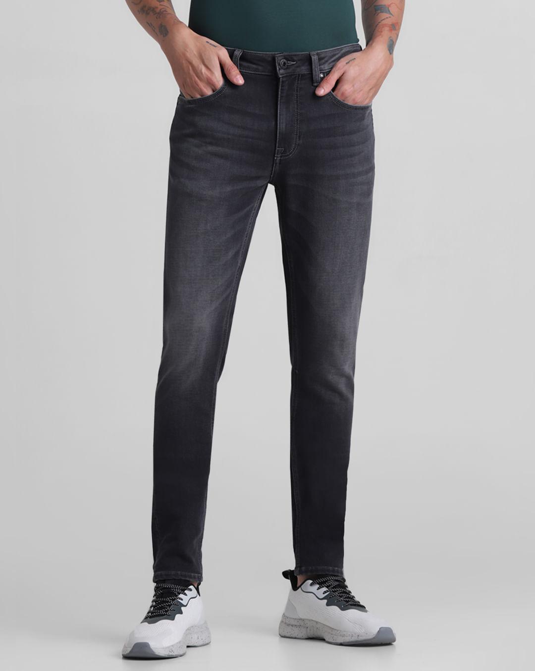 black-low-rise-liam-knit-skinny-jeans