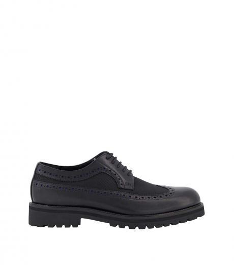 black lug sole dress shoes
